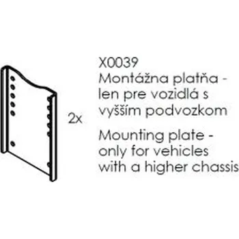 Autodíl Galia Snižovací adaptér pro obytné vozy. (2ks)