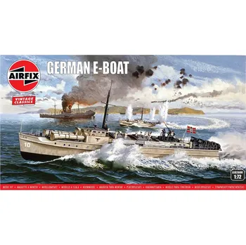 Plastikový model German E-Boat (1:72) Airfix A10280V
