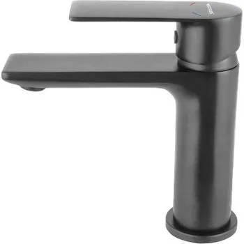 Vodovodní baterie Umyvadlová baterie MIXXUS PREMIUM ALEX 001 (NUT) BLACK, černá | ALEX 001 (NUT) BLACK Procraft