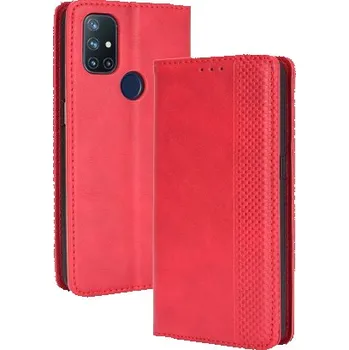 Pouzdro na tablet VSECHNONAMOBIL 27489 BUSINESS Peňaženkový kryt OnePlus Nord N10 5G červený