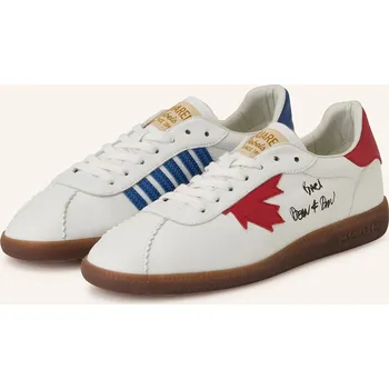 Pánská obuv dsquared2 Pánské Tenisky, bílá / červená / modrá, 43