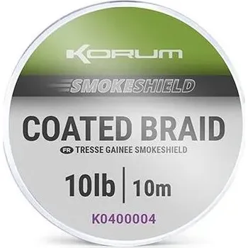 KORUM - Návazcová šňůrka Smokeshield coated braid, 10m 15lb 6,8kg
