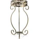 STOJAN NA KVĚTINÁČ FIORINA 63X33,5 CM ZLATÁ