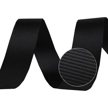 Stuha Rypsová stuha šíře 15 mm, barva 15 černá