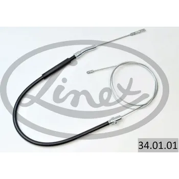 Lanko parkovací brzdy Tažné lanko, parkovací brzda LINOR 34.01.01
