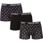 3PACK pánské boxerky Jack and Jones vícebarevné (12295181)