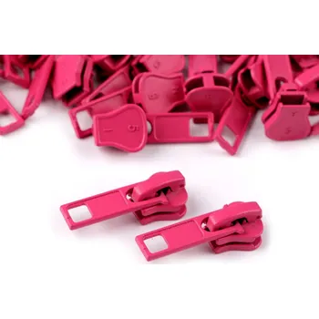 Zip Jezdec ke kostěným zipům No 5, malé, 146 pink
