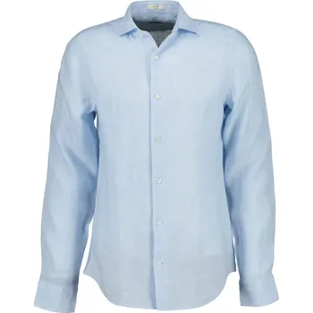 KOŠILE GANT SLIM LINEN SHIRT SKY BLUE