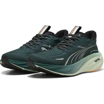 Pánská fitness obuv Pánské boty PUMA MAGNIFY NITRO 3 311046-07 GREEN TERRAIN/HEAT FIRE EU 40,5 (UK 7)