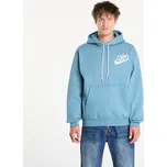 Mikina Nike Solo Swoosh Mens Fleece Hoodie Smokey Blue S