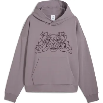 Pánská mikina Pánská mikina PUMA X RIPNDIP BOXY HOODIE 632414-64 PLUM JAM M