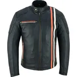 Pánská Kožená Bunda Night Millton HD Brixton Černá Velikost: 5XL