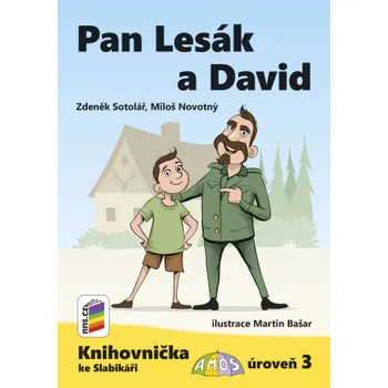 První čtění Pan Lesák a David (Knihovnička ke Slabikáři AMOS) (K3-01) - Zdeněk Sotolář