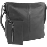 BELLA BELLY Šedá dámská středně velká crossbody kabelka 1911-BB