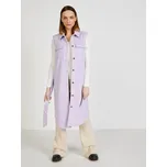 Světle fialová dlouhá vesta Pieces Haven - Dámské