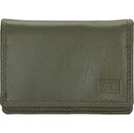 Double-D Zelená malá kožená peněženka Merry