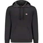 Tommy Hilfiger Jeans Pánská černá mMikina s kapucí