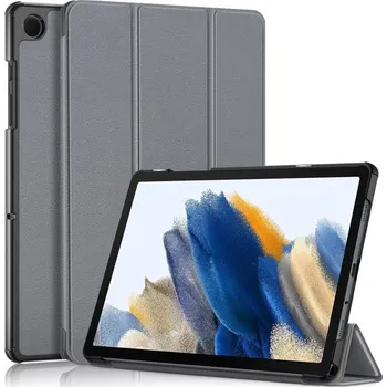 Pouzdro na tablet VSECHNONAMOBIL 66310 LEATHER Zaklápací obal Samsung Galaxy Tab A9+ šedý