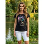 Dámské triko KIXMI SINDY ČERNÁ M