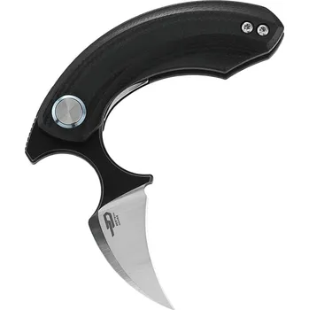 kapesní nůž Bestech STRELIT 14C28N, Satin+Black stonewash, G10 BG52A-2