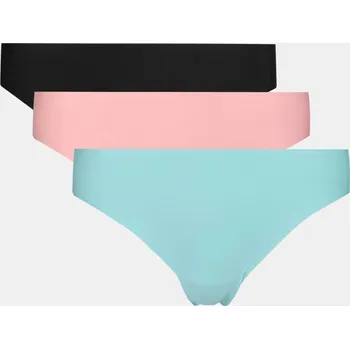 Kalhotky Dámské tanga Under Armour UA Ess Stretch NS THONG-BL 1383907-400 Modrá XL