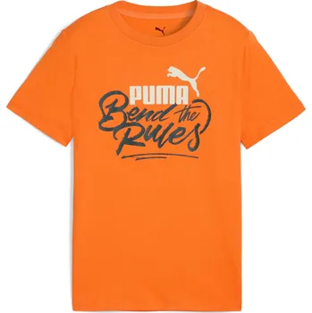 Chlapecké tričko Dětské triko PUMA MID90S GRAPHIC TEE III 688472-26 ORANGE GLO 176