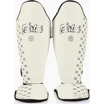 Chránič holeně pro bojový sport Chrániče holení Fairtex Competition SP5 Barva: Bílá, Velikost: M