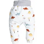 Dětské softshellové kalhoty s membránou Monkey Mum - Dinosauří