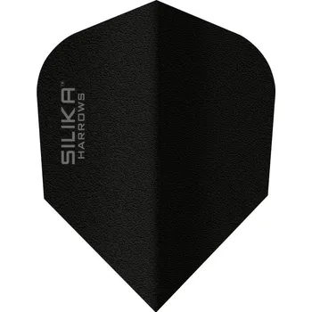 Šipka Letky na šipky Harrows Silika Solid černé, standard No6, 100 mikron
