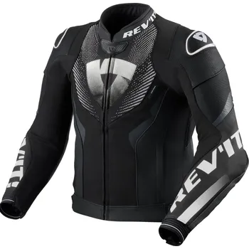 Moto bunda Kožená bunda na motorku Revit Hyperspeed 3 Air černo-bílá 56