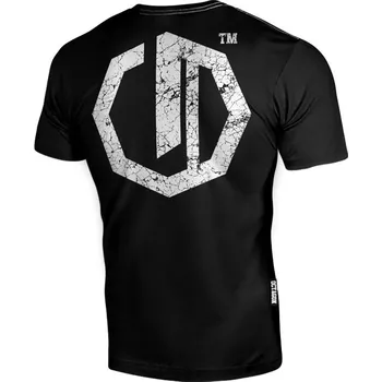 Pánské tričko Pánské triko Octagon Big Logo black/white velikost: M