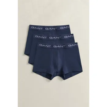 Boxerky SPODNÍ PRÁDLO GANT TRUNK 3-PACK MARINE