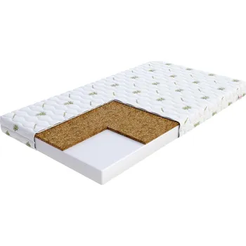 Matrace Dětská pěnová matrace BABY COCO ALOE VERA 90x200 cm s kokosovým vláknem
