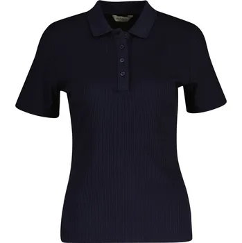 Dámská košile POLOKOŠILE GANT SLIM RIBBED SS POLO EVENING BLUE