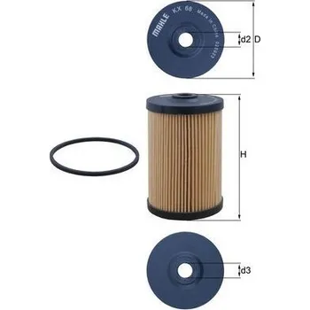 Palivový filtr Palivový filtr MAHLE KX 68D