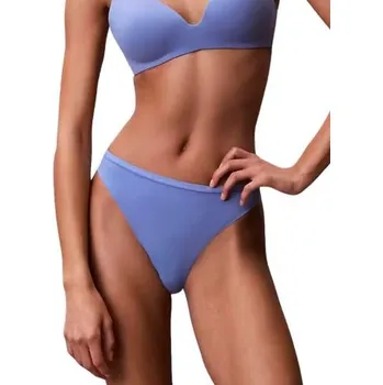 Dámské spodní prádlo Dámská tanga Calvin Klein QF7820 BLUE TULIP modrá M