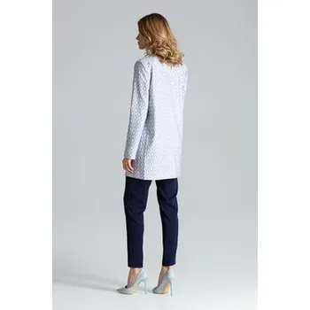 Dámský kabát FIGL Kabát M551 Barevná Regular Fit S