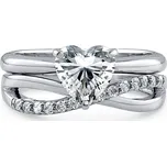 Olivie Stříbrný prsten pro zamilované 2176