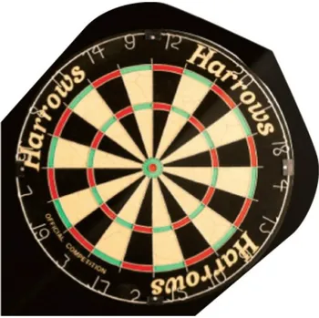 Letky na šipky Harrows Quadro, terč
