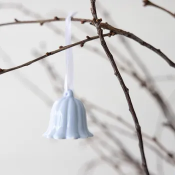 Velikonoční dekorace Storefactory Závěsná velikonoční dekorace Klocklilja Light Blue 5 cm