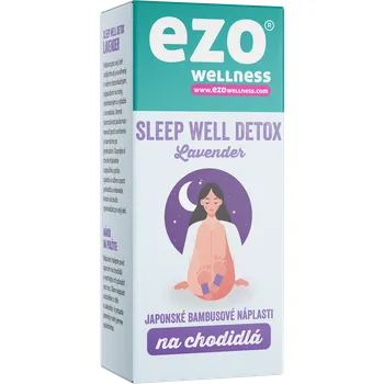 Kosmetika na nohy Ezo náplasti na chodidla Sleep Well Detox Lavender