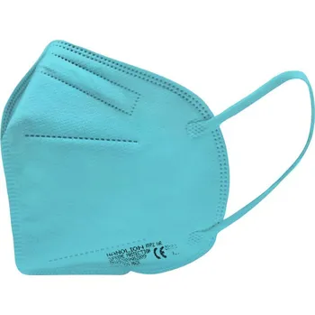 respirátor 5X Český ultratenký NANO respirátor FFP2 - Tyrkysový - při objednání do 12:00 odesíláme zboží ve stejný den