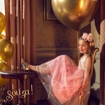 Karnevalový kostým Souza dětský kostým princezna Elise 3–4 roky (98–104 cm)