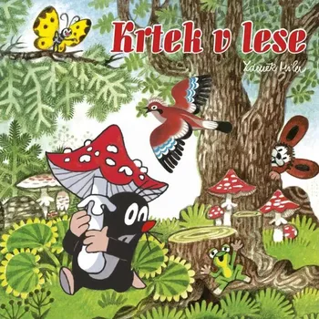 omalovánky Omalovánka čtvercová krtek v lese