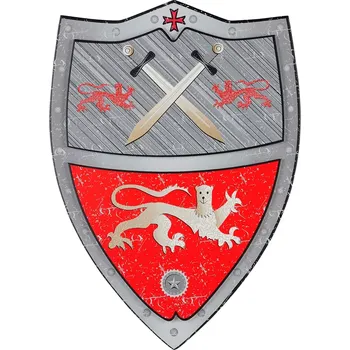 Karnevalový kostým Souza! rytířský štít Tristan z EVA pěny