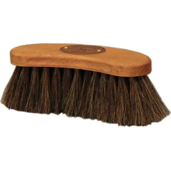 Čištění pro koně BORSTIQ Kartáč s dlouhými štětinami Banane Borstiq, wood