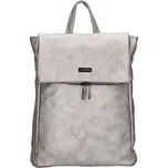 Charm London Stříbrný elegantní kožený batoh Noire