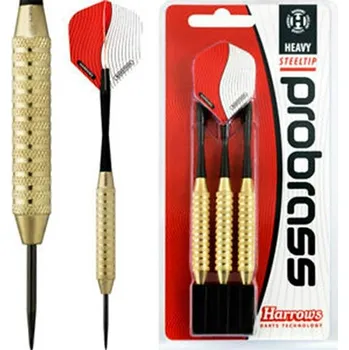 Šipky Harrows steel Pro Brass Medium, mosaz