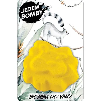 Koupelová sůl Pěnivá a šumivá bomba do koupele 75 g - lev