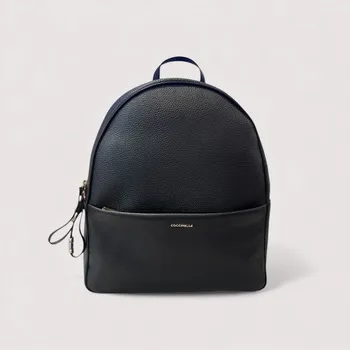 Kabelka COCCINELLE NORY LARGE KOŽENÝ BATOH NOIR SS26